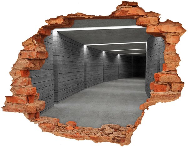 Fototapeta diera na stenu 3D Betón tunel nd-c-10670062