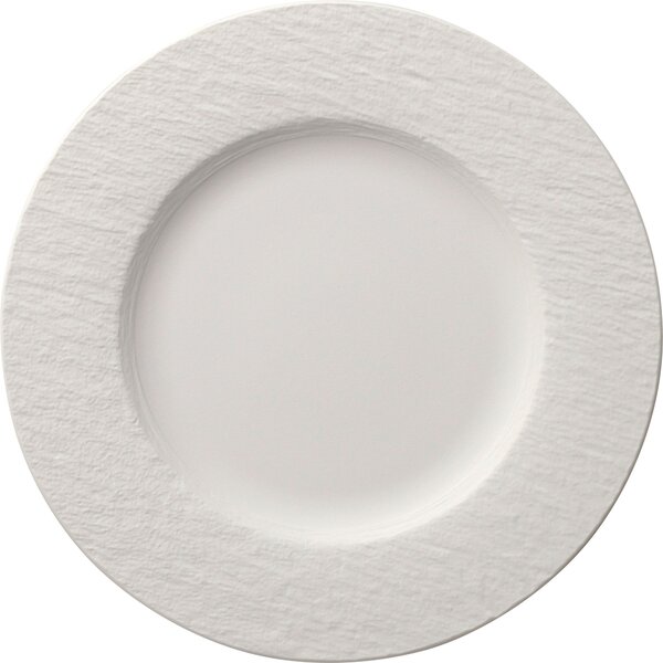 PLYTKÝ TANIER Manufacture Rock Blanc 27 cm Villeroy & Boch - Taniere