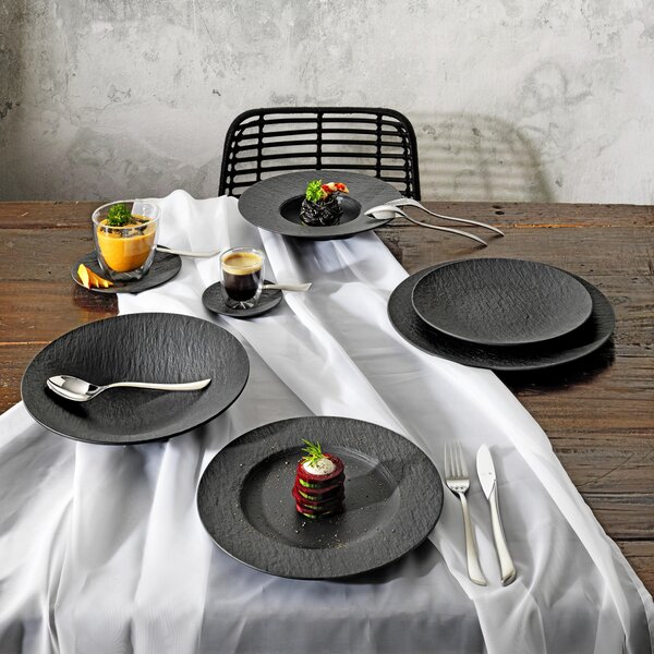 PLYTKÝ TANIER Manufacture Rock 27 cm Villeroy & Boch - Taniere