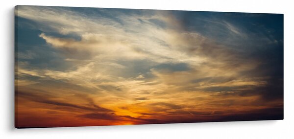 Obraz západu slnka (120x50 cm)