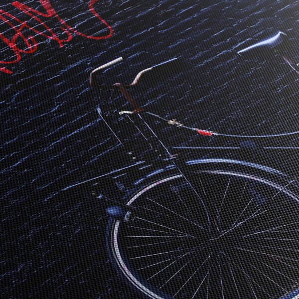 Obraz bicykla v Amsterdame (150x105 cm)