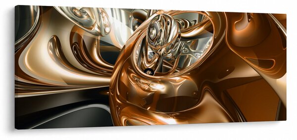 Obraz abstrakcie (120x50 cm)