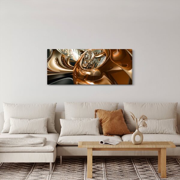 Obraz abstrakcie (120x50 cm)