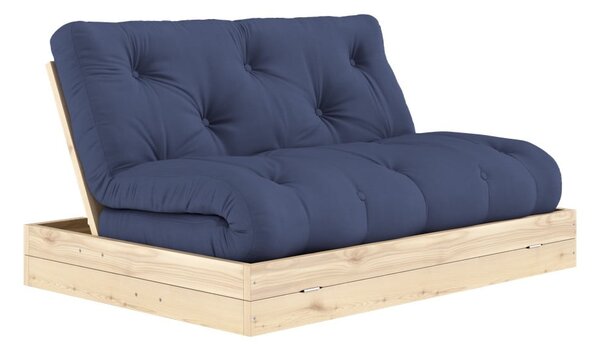 Tmavomodrá rozkladacia pohovka 145 cm Flip – Karup Design