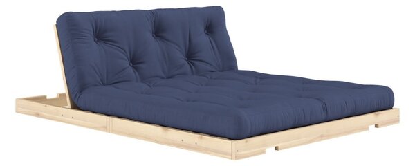 Tmavomodrá rozkladacia pohovka 145 cm Flip – Karup Design