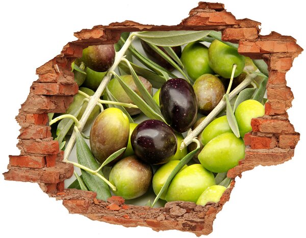 Nálepka fototapeta 3D výhľad Čerstvé olivy