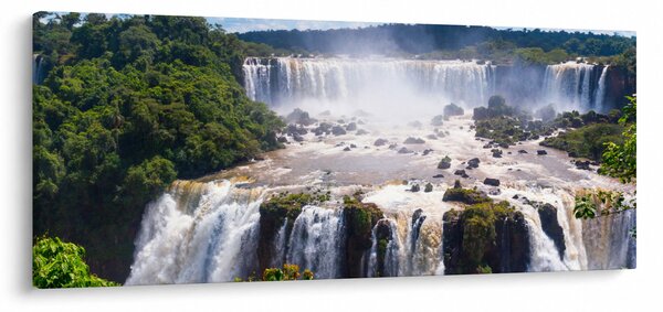 Obraz Iguassu vodopádov (120x50 cm)