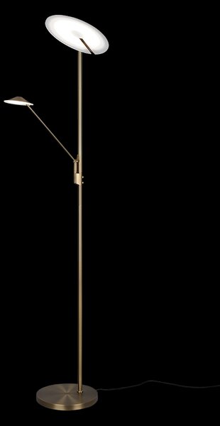 Trio 425610204 LED stojacia lampa Brantford 1x30W+6,5W | 3500lm +650lm | 2700K+3000K+4000K