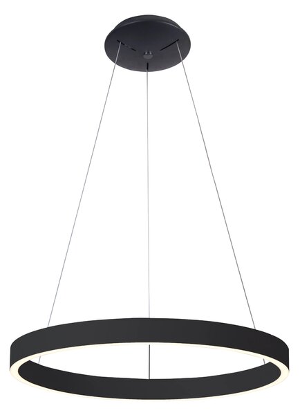 Dizajnový stmievateľný luster Andrea 60 čierna