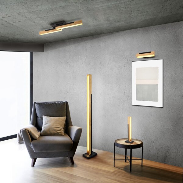 Trio 441610132 LED stojacia lampa Kerala 1x16W | 1950lm | 3000K