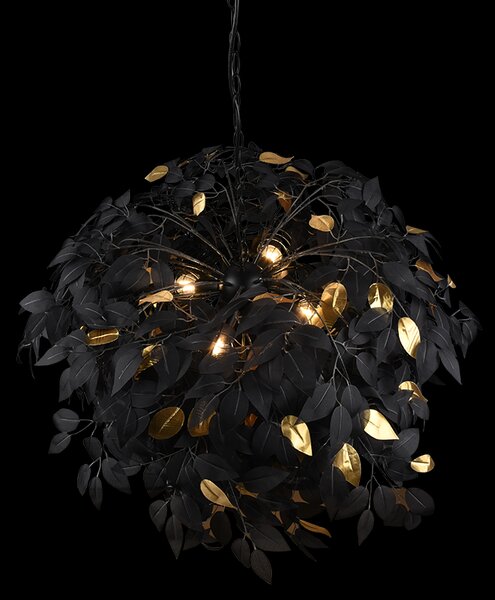 Trio R10464032 závesný luster Leavy 4x28W | E14