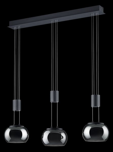 Trio 342010332 LED závesný luster Madison 3x8W | 2700lm | 3000K
