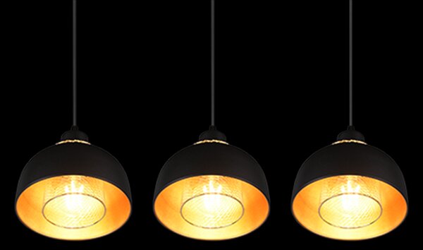 Trio R30813032 závesný luster Punch 3x40W | E27