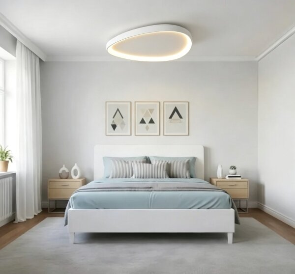 Top Light - stmievateľné LED stropné svietidlo ECLIPSE LED/55W/230V 3000-6500K biela + diaľkový ovládač
