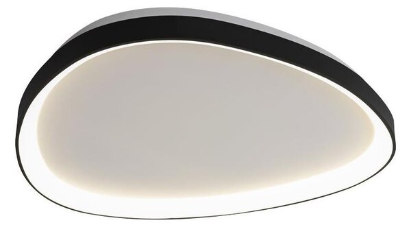 Top Light - Stmievateľné LED stropné svietidlo ECLIPSE LED/55W/230V 3000-6500K čierna + DO