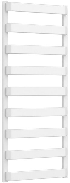 CERANO - Kúpeľňový radiátor Adriano - bočné pripojenie - 520 W - matná biela - 1200x500 mm