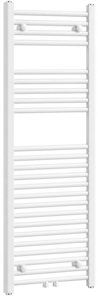 CERANO - Kúpeľňový radiátor Benito - stredové pripojenie 50mm/bočné - 477 W - biela matná - 1200x450 mm