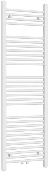 CERANO - Kúpeľňový radiátor Benito - stredové pripojenie 50mm/bočné - 583 W - biela matná - 1500x450 mm