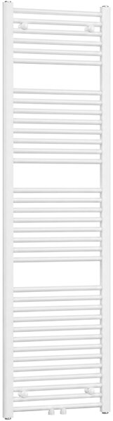 CERANO - Kúpeľňový radiátor Benito - stredové pripojenie 50mm/bočné - 703 W - biela matná - 1700x450 mm
