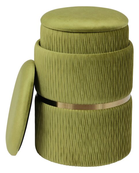 SADA TABURETIEK, 31,5/36/38/44/31,5/36 cm - Kreslá, Online Only
