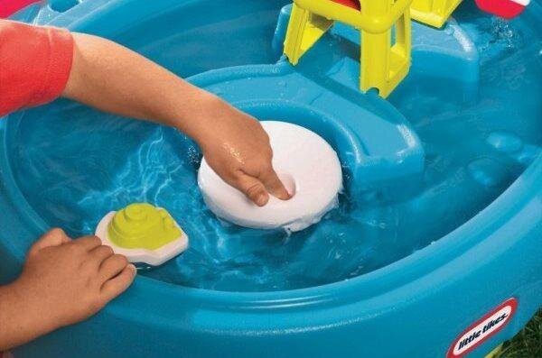 Little Tikes Detské pieskovisko Stolové so slnečníkom 401L - Pieskovisko