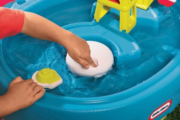 Little Tikes Detské pieskovisko Stolové so slnečníkom 401L - Pieskovisko