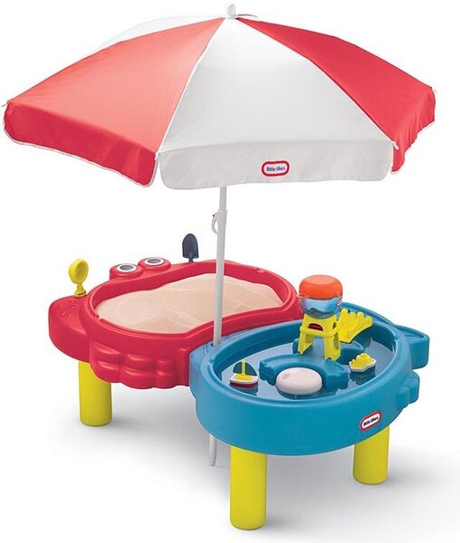Little Tikes Detské pieskovisko Stolové so slnečníkom 401L - Pieskovisko