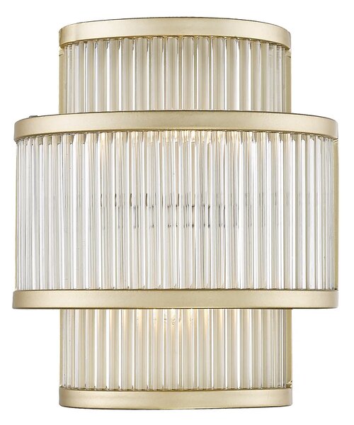Luxusné nástenné svietidlo Sergio 4 zlatá