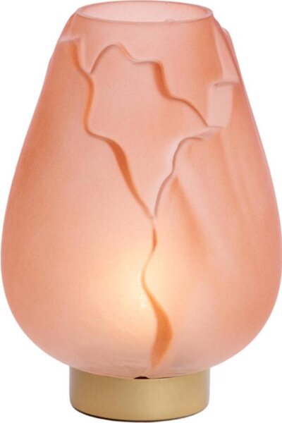 LED stolná lampa GINNY LED/2xAA ružová