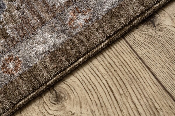 Koberec LARIS 743 zelený / svetlohnedý