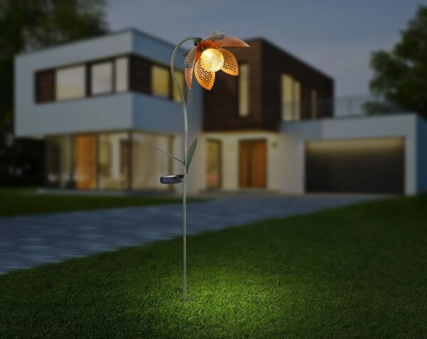 Globo 33653 - LED solárne svietidlo LED/0,06W/3,2V IP44 kvet