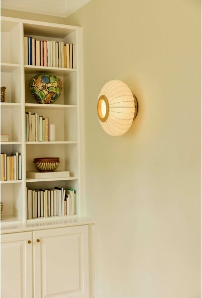 Halo Design 749362 - Stropné svietidlo BALLOON 1xE27/40W/230V pr. 40 cm dub/biela