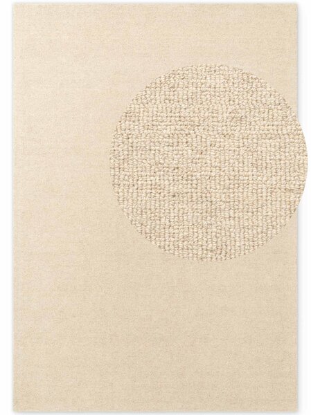 ELLE Decoration, Kusový koberec Puristic Knots 106319 Light Beige z kolekcie Elle, 160x230, béžová, obývacia izba