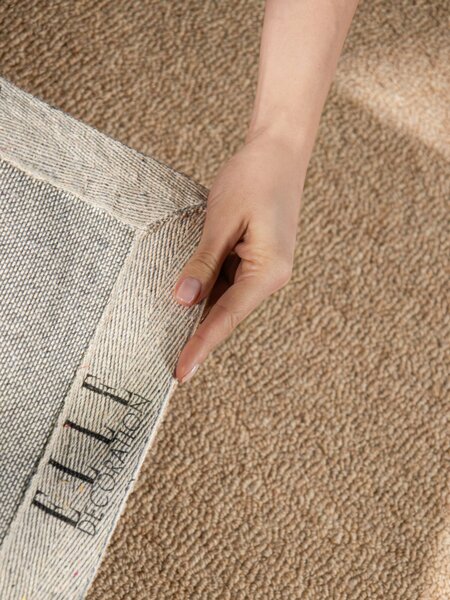 ELLE Decoration, Kusový koberec Puristic Knots 106320 Beige z kolekce Elle, 140x200, béžová, obývacia izba