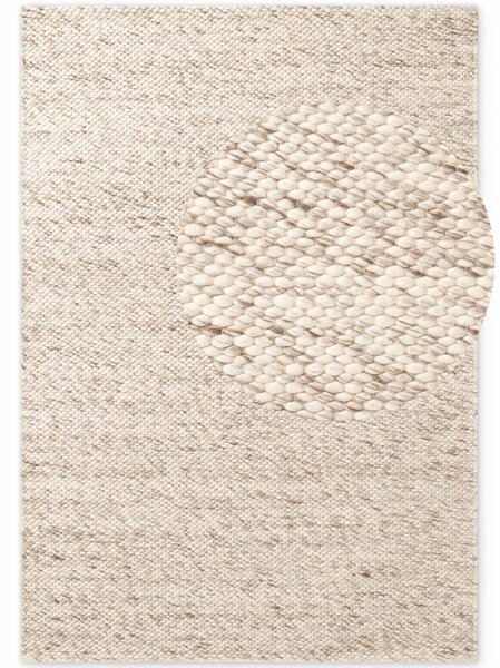 ELLE Decoration, Kusový koberec Lyon Beans 106316 Natural Cream Brown z kolekce Elle, 140x200, hnedá, obývacia izba