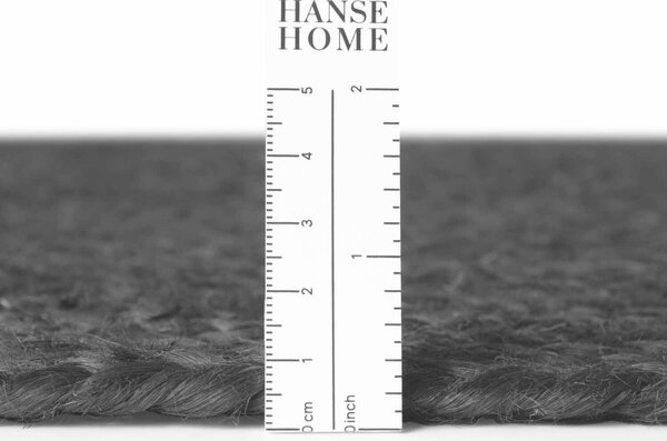 Hanse Home, Kusový koberec Juno 106324 Black, 60x90, čierna, chodba / predsieň