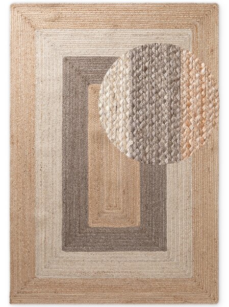 Hanse Home, Kusový koberec Juno 106327 Natural Gold Multicolor, 120x170, viacfarebná, chodba / predsieň