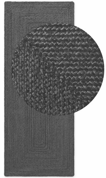 Hanse Home, Behoun Juno 106324 Black, 80x200, čierna, chodba / predsieň