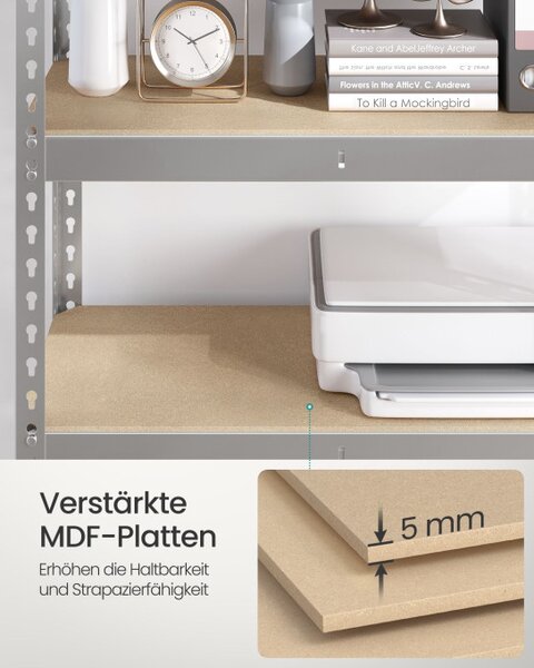 Regál 90x180x45 cm GLR450E01