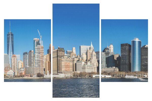 Obraz - Manhattan v New Yorku (90x60 cm)