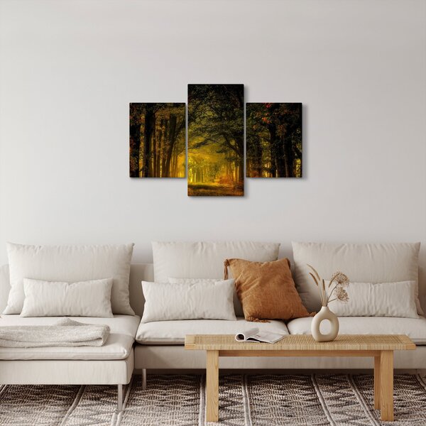 Obraz lesu (90x60 cm)