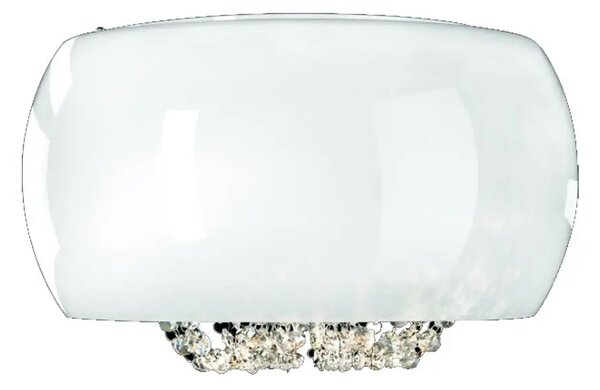 Luxusné nástenné svietidlo Lexus biela 