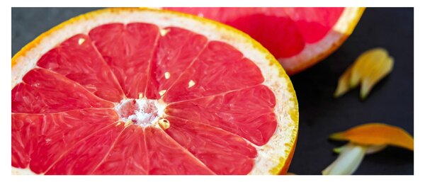 Obraz rozkrojených grapefruitov (120x50 cm)