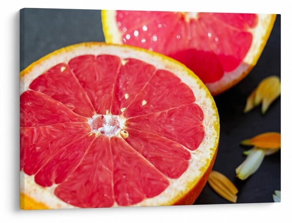 Obraz rozkrojených grapefruitov (70x50 cm)