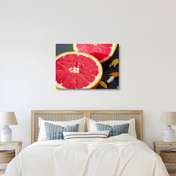 Obraz rozkrojených grapefruitov (70x50 cm)
