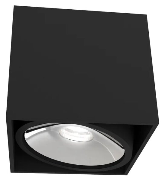 Moderné bodové svietidlo Cardi I čierna/chróm