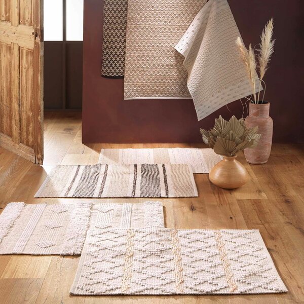 Krémový prateľný koberec 60x90 cm Silves – douceur d'intérieur
