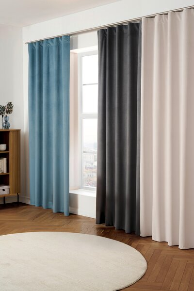 HOTOVÝ ZÁVES, polopriehľadné, 140/245 cm Esposa - Záclony & závesy