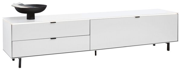NÍZKA KOMODA, dub, biela, 216,8/50,1/46 cm Dieter Knoll - TV nábytok