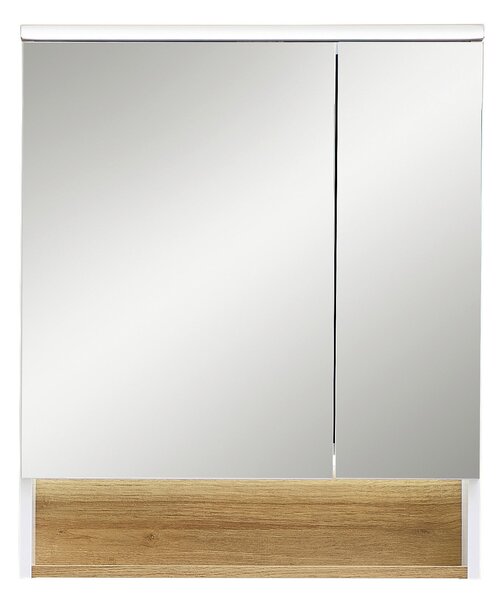 ZRKADLOVÁ SKRINKA, biela, 60/71,6/21,4 cm Xora - Kúpeľňové skrinky
